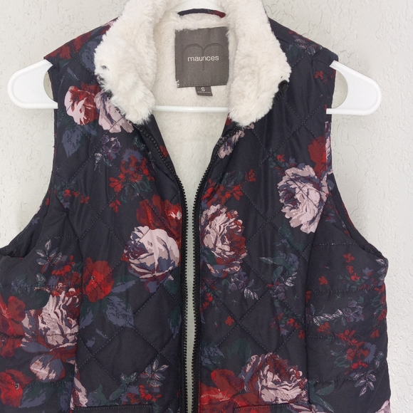 Maurices floral jacket vest - Picture 3 of 7
